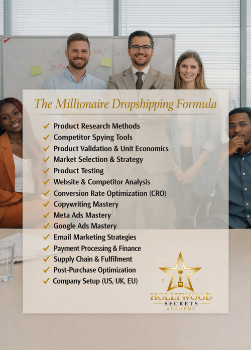 The Millionaire Dropshipping Formula